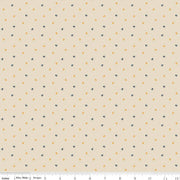 Riley Blake Cheddar Twilight C15165 Flower Dots