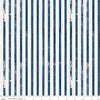 Riley Blake Sew American Vintage Blue Stripe C17349