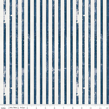Riley Blake Sew American Vintage Blue Stripe C17349