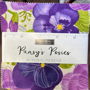 Moda Fabrics Pansy Posies Charm Pack