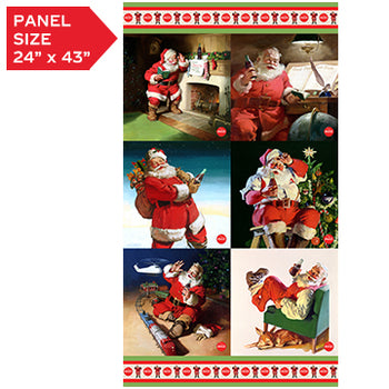 Northcott Coca-Cola Christmas Panel (#12)