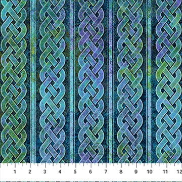 Northcott Fabrics Stonehenge Celtic 27273-49 Stripe