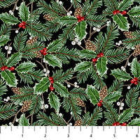 Northcott Fabric Highland Heart Plaid 28050-99