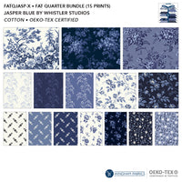 Windham Anthology FATQJASP Jasper Blue Fat Quarter Bundle