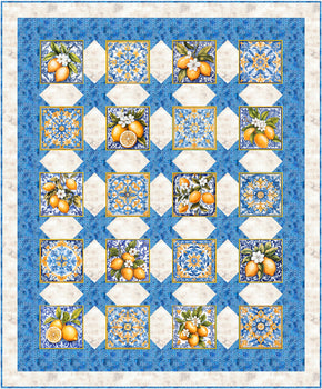 QT  Fabric Citrus Bliss Quilt Kit