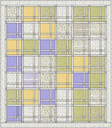 Moda Fabrics  Georgia Layer Cake Fun Quilt Kit