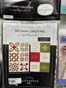 Moda Sweetwater Printworks - Red Barn Christmas Quilting Panels (Set of 2)