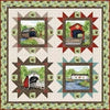 Riley Blake Covered Wagon in Spring Bridges Tour Quilt Kit