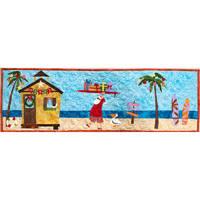 Hoffman Fabric Surfin Santa Kit