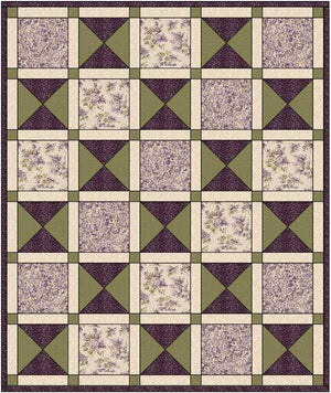 Marcus Fabrics Lavender and Lace Quilt Kit