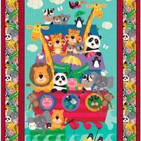 Clothworks Noah and Friends Quilt Kit