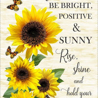 Timeless Treasures Advice From A Sunflower CD2921