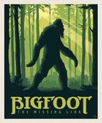 Riley Blake Legends of the National Parks Bigfoot The Missing Link Panel #6