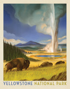 Riley Blake Legends of The National Park Yellowstone National Park