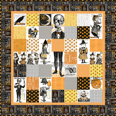 Riley Blake Costumer Maker' Party Patch Quilt Kit