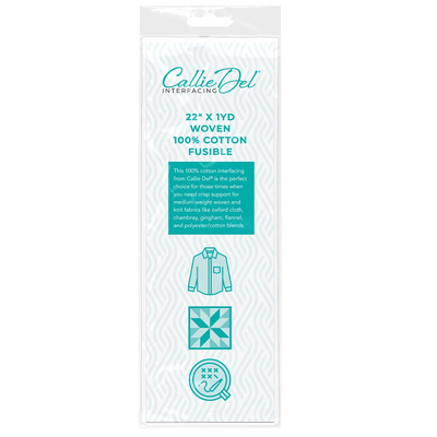 Callie Del Cotton Fusible