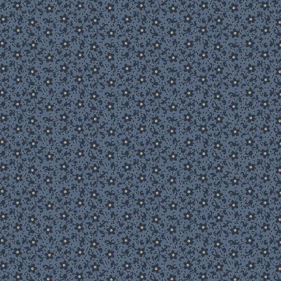 Marcus Fabrics Grace Elizabeth R101686D Floral Scroll