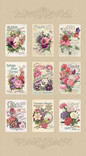 Marcus Fabrics Cottage Lace Panel