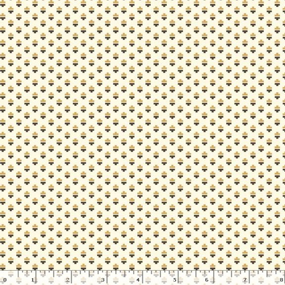 Marcus Fabrics R310419 Cream- Material Madders