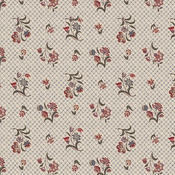 Marcus Fabrics Smithsonian Freedom Rings R651374 Fenced Garden