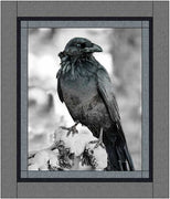 Hoffman Fabric Call of the Wild- Raven Quilt Kit