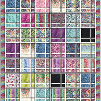 Moda Coming Up Roses Quilt Kit