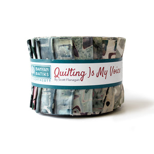 Northcott Fabrics Quilting Is My Voice Precuts By Scott Flanagan of 4th & Main Designs
