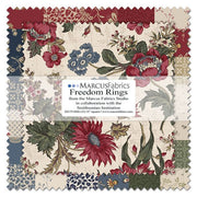 Marcus Fabrics Smithsonian Freedom Rings SS135 Ten Inch Squares