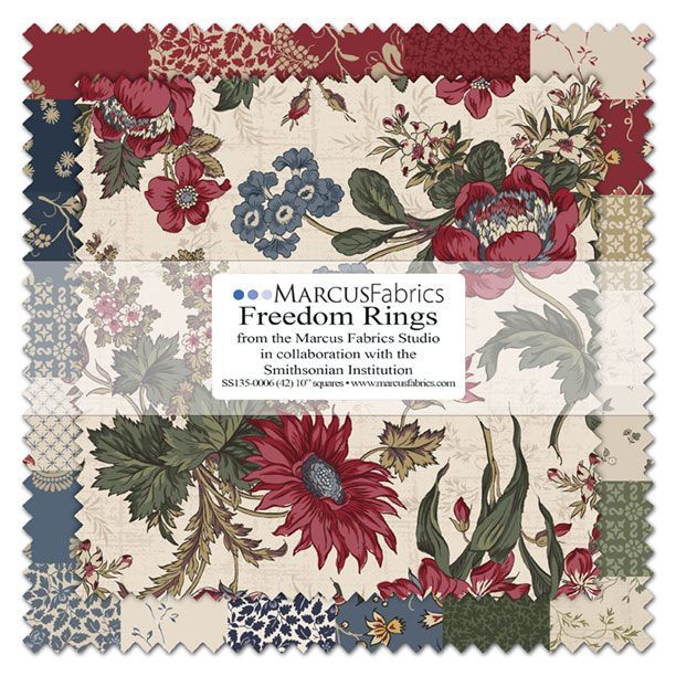 Marcus Fabrics Studio 37 Fabrics - Fancy That 10" Squares