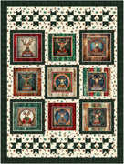 QT  Fabric Santa's Workshop Quilt Kit