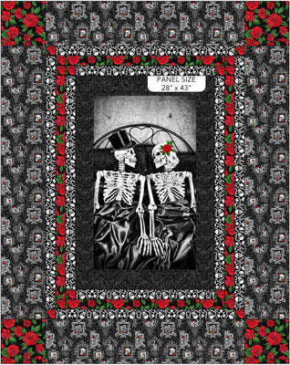 Northcott Fabric Till Death Do Us Part Quilt Kit