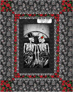 Northcott Fabric Till Death Do Us Part Quilt Kit