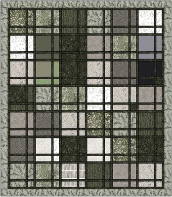 FIGO Tranquility Layer Cake Fun Quilt Kit