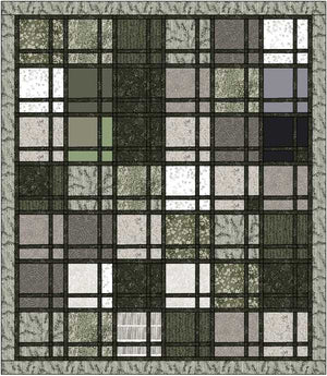 FIGO Tranquility Layer Cake Fun Quilt Kit
