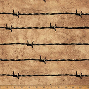 Hoffman Fabric Home On The Range Barb Wire V5319-A64