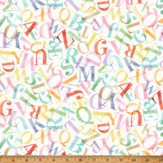 Hoffman Fabric Love and Learning Letters V5331-22