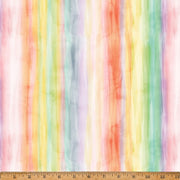 Hoffman Fabric Love and Learning Rainbow V5332-181