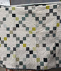 Greenstone Scrappy Quilt by Jen Kingwell – Handmade Modern Throw | 51" x 58"
