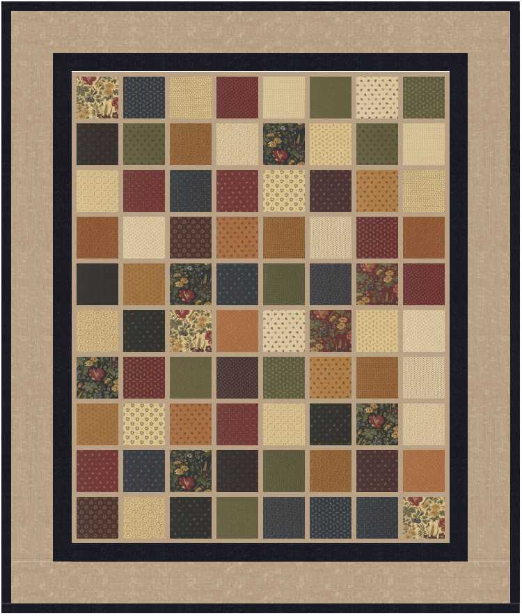Moda Wheatland Charm Kit