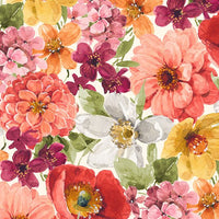 Wilmington Fabric 17809 287 Packed Florals Multi
