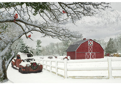Hoffman Fabrics Frosted Holidays- December