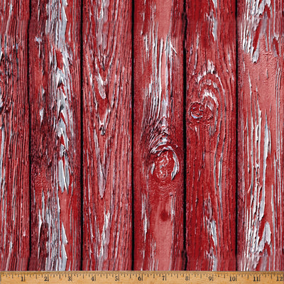 Hoffman Fabrics Frosted Holidays- Red