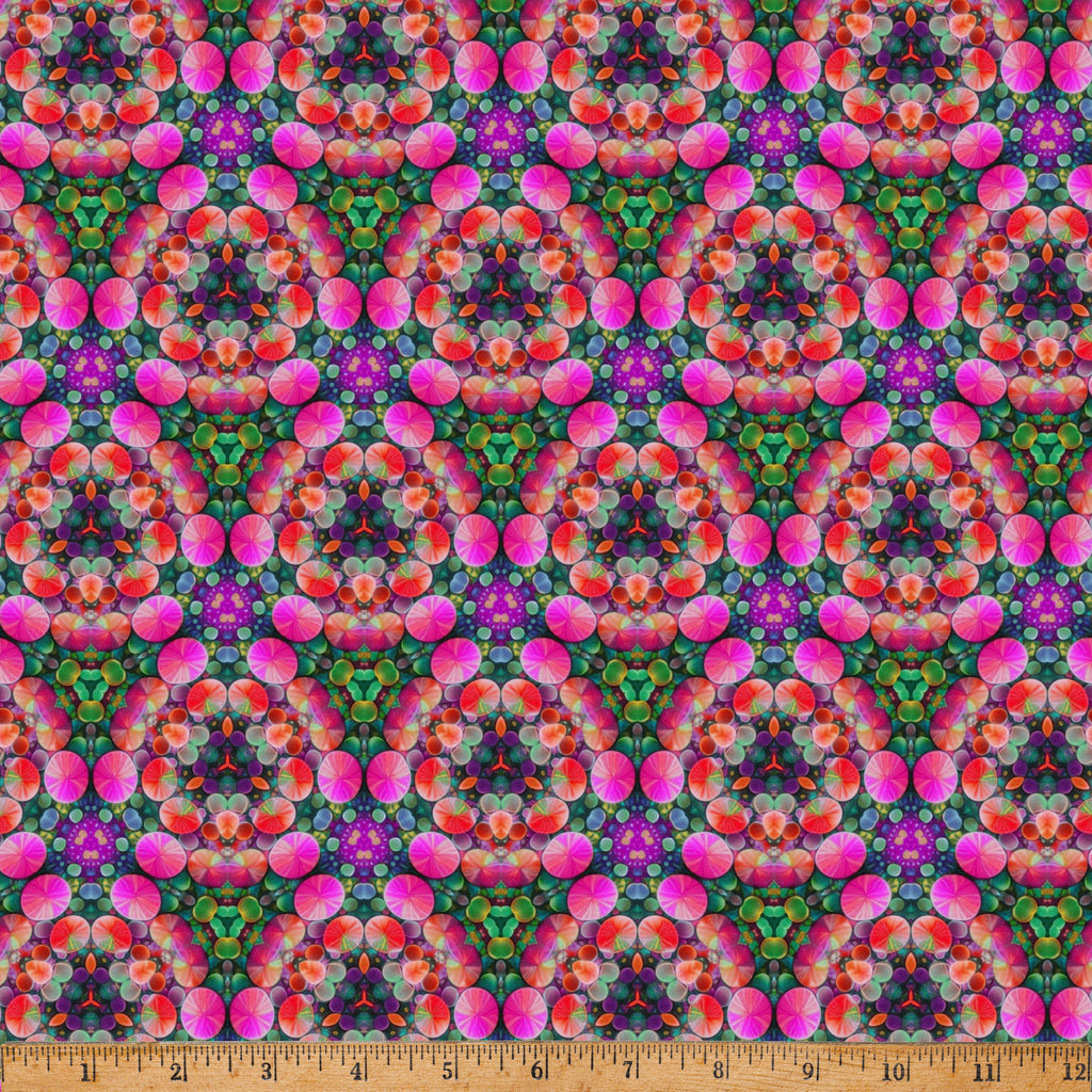 Hoffman Fabrics bubblelicios X5623-757 Razzmatazz