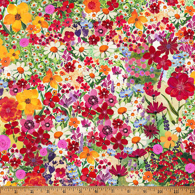 Hoffman Fabric Fiore X5631-170 Meadow