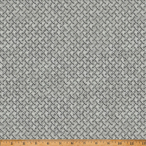 Hoffman Fabrics Hammer Down X5643-296 Steel