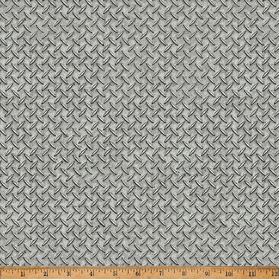 Hoffman Fabrics Hammer Down X5643-296 Steel