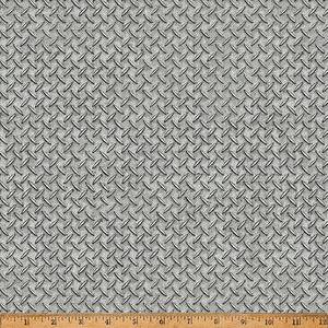 Hoffman Fabrics Hammer Down X5643-296 Steel