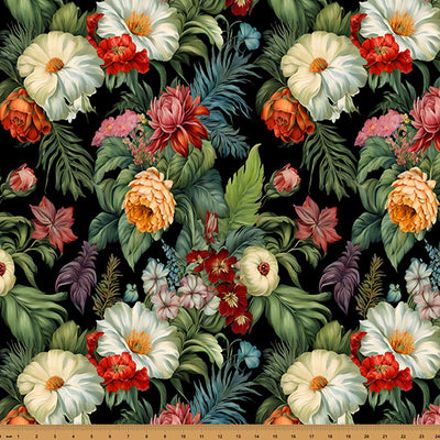 Hoffman Fabrics Island Bouquet X5672-713 Tropical
