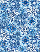 Wilmington Blooming Blue Floral 27688 441