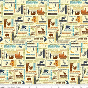 Riley Blake The National Park C8784 Words